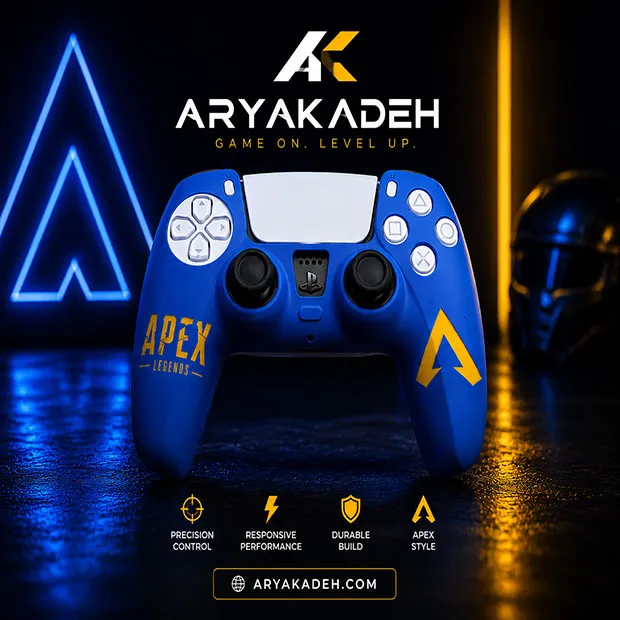 کاور دسته بازی PS5 طرح apex